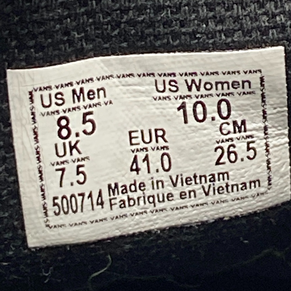 Vans OTW Webbing Leather Sneakers - Picture 9 of 9